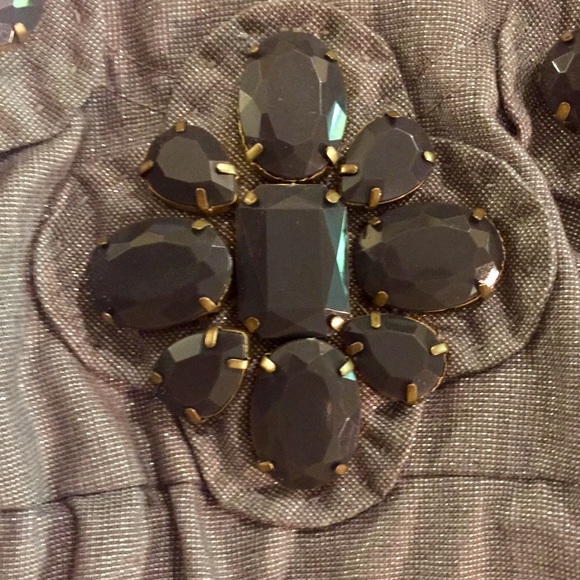 LAST CHANCE Karta gray embellished dress S - Picture 7 of 7